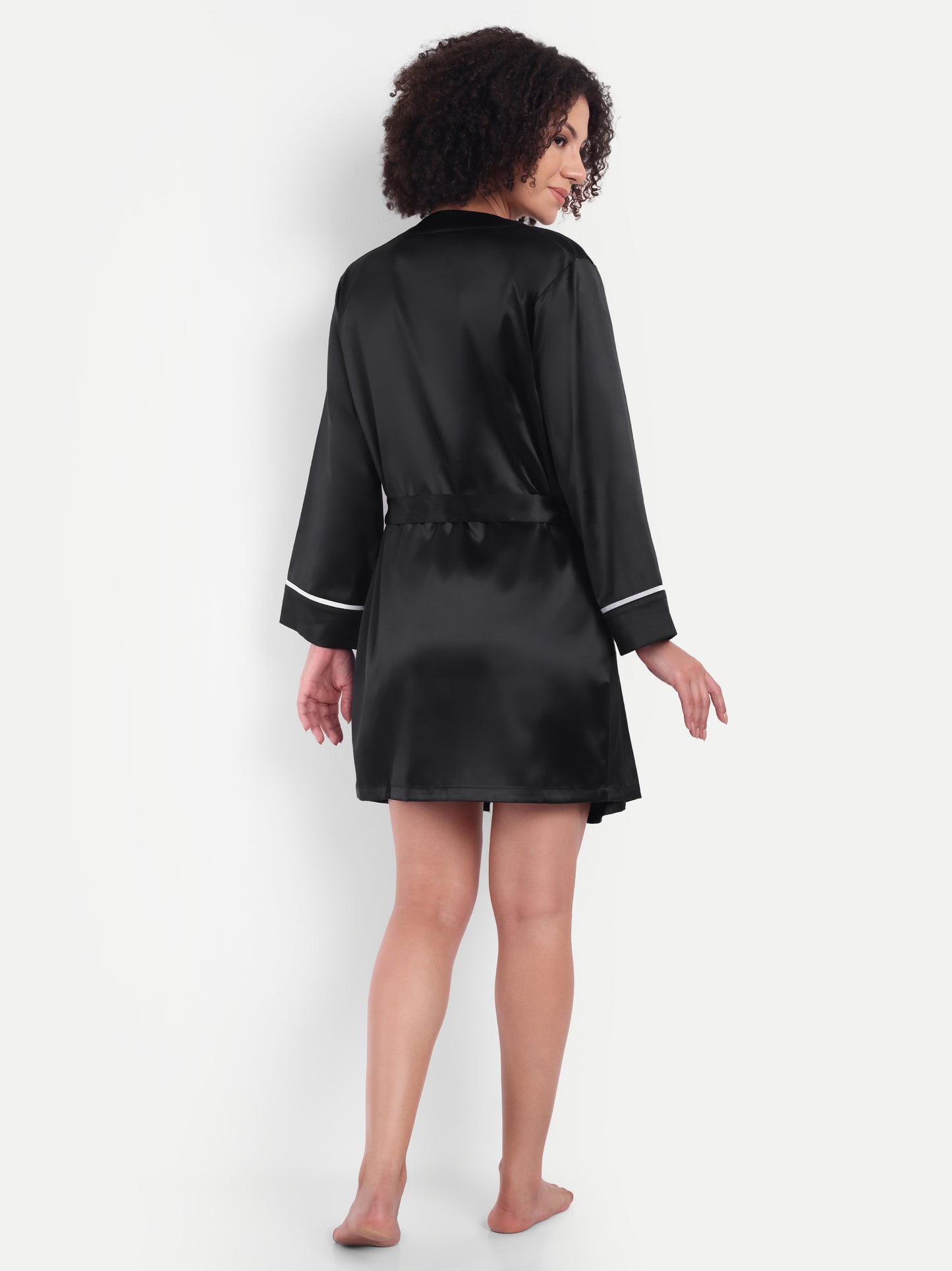 Verse Kimono In Black