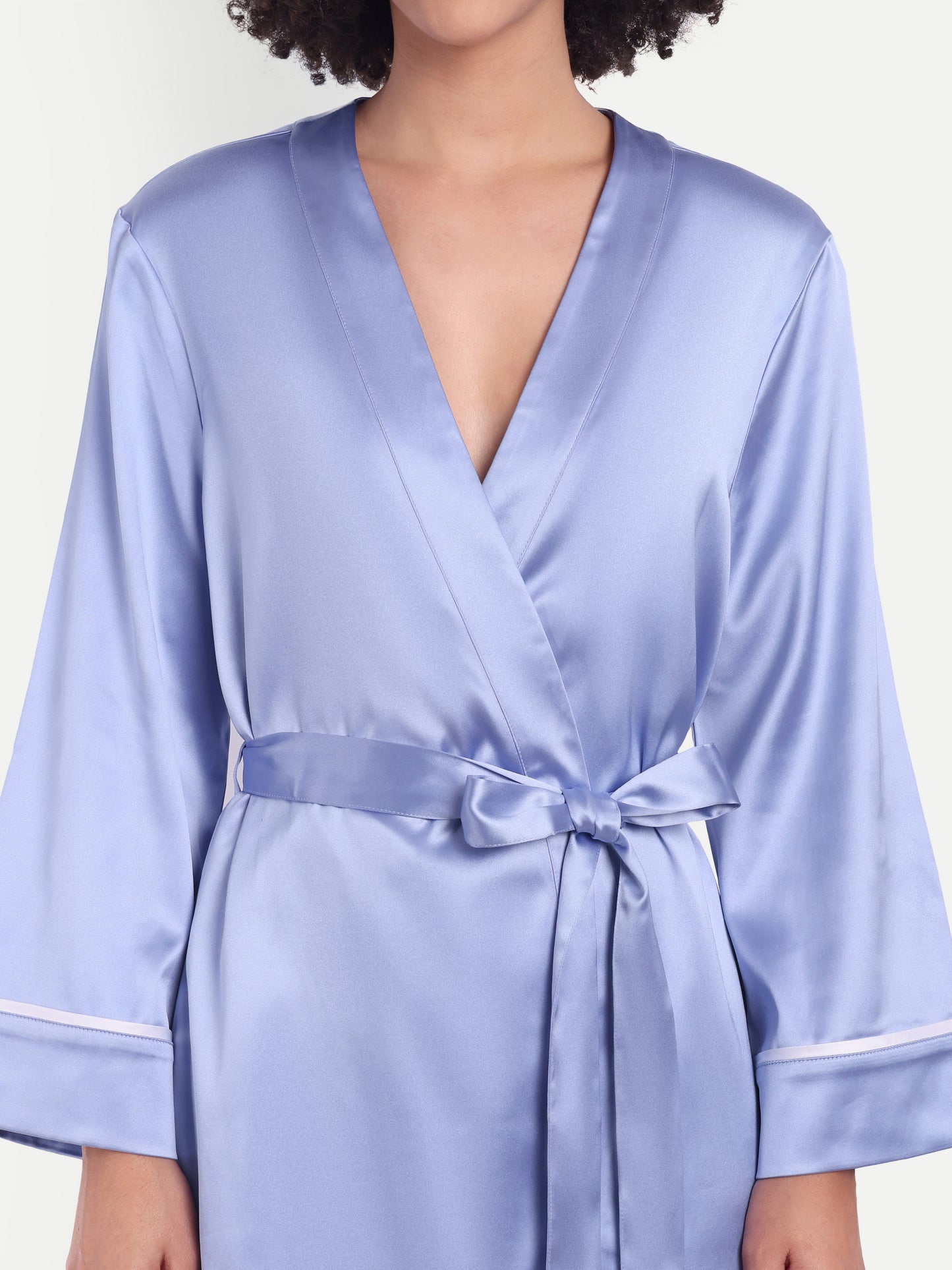 Verse Kimono In Periwinkle