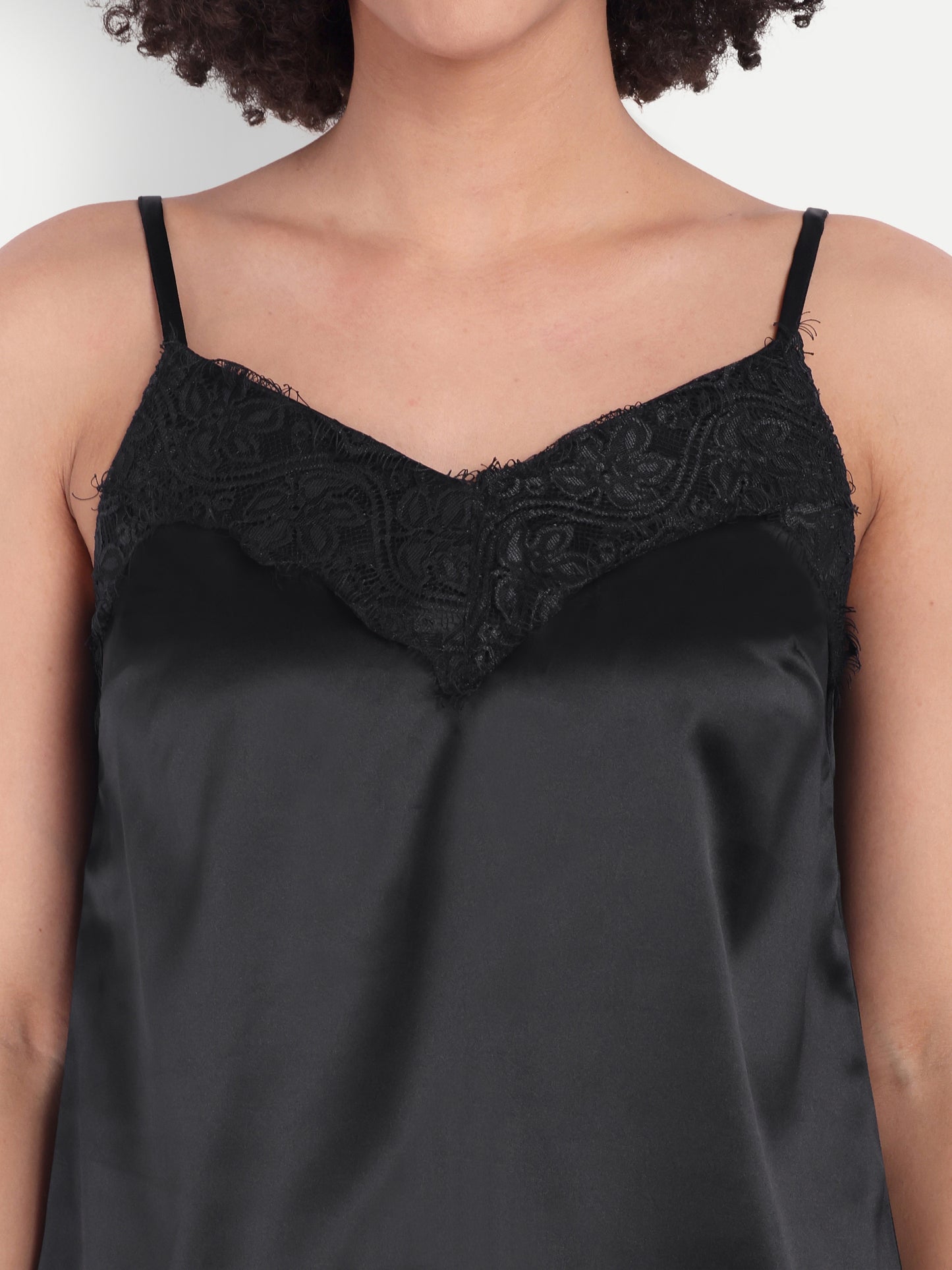 COCO SLEEP PLAYSUIT IN BLACK