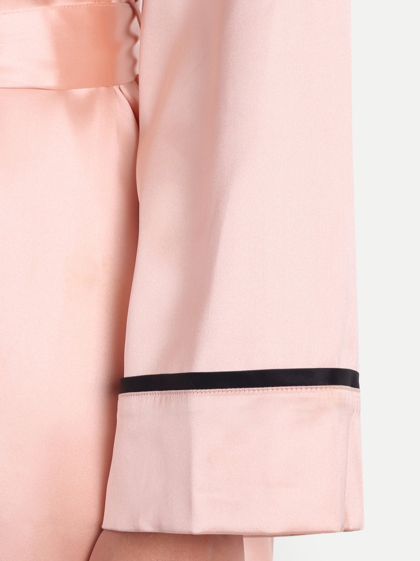 Sonnet Kimono-Dress Sleep Set in peach