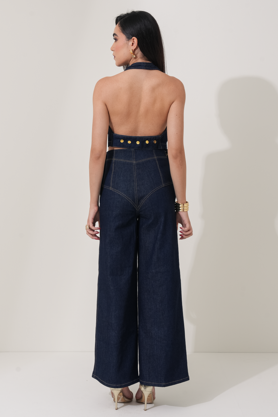 BRITNEY DENIM WAISTCOAT