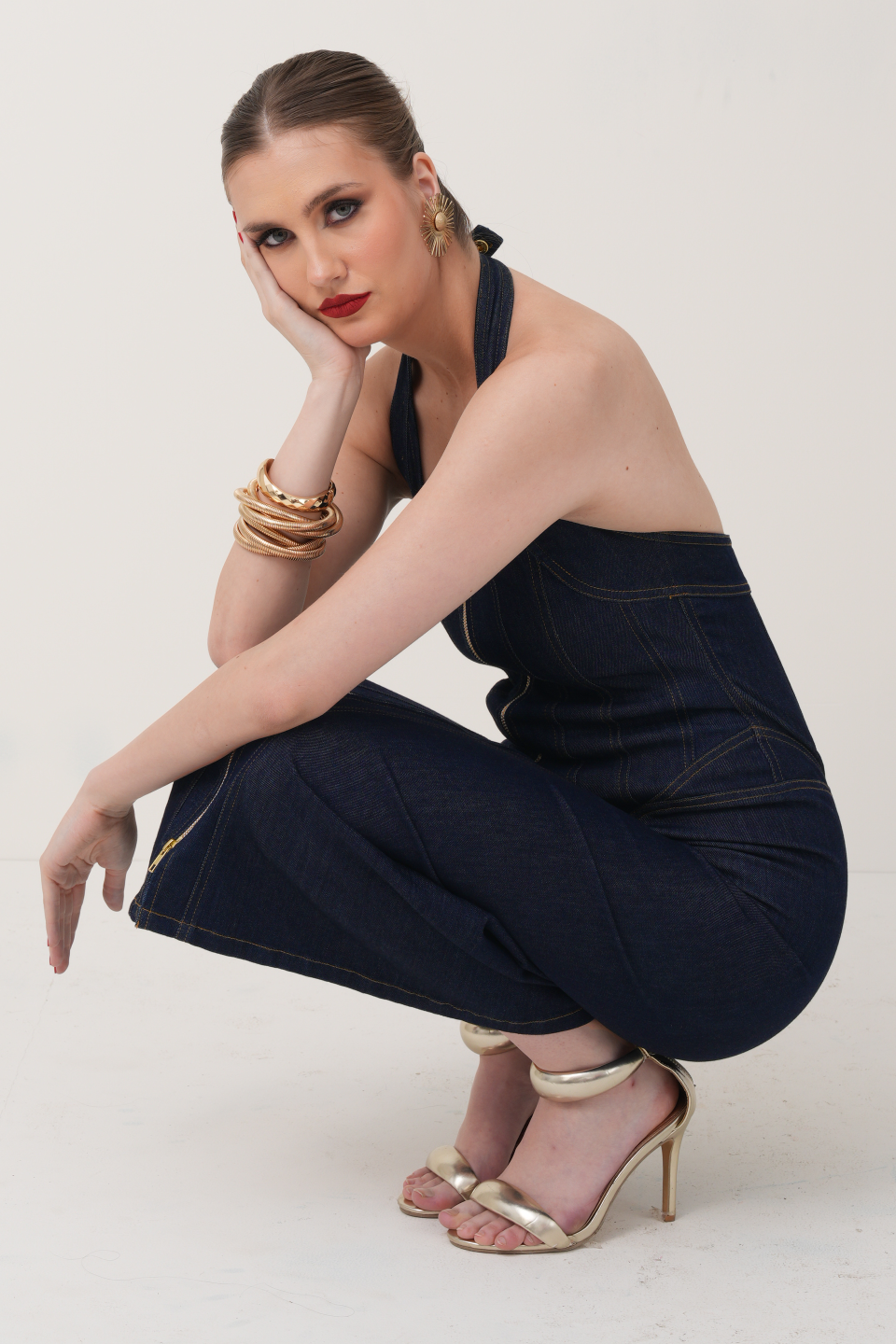 MADONNA DENIM DRESS