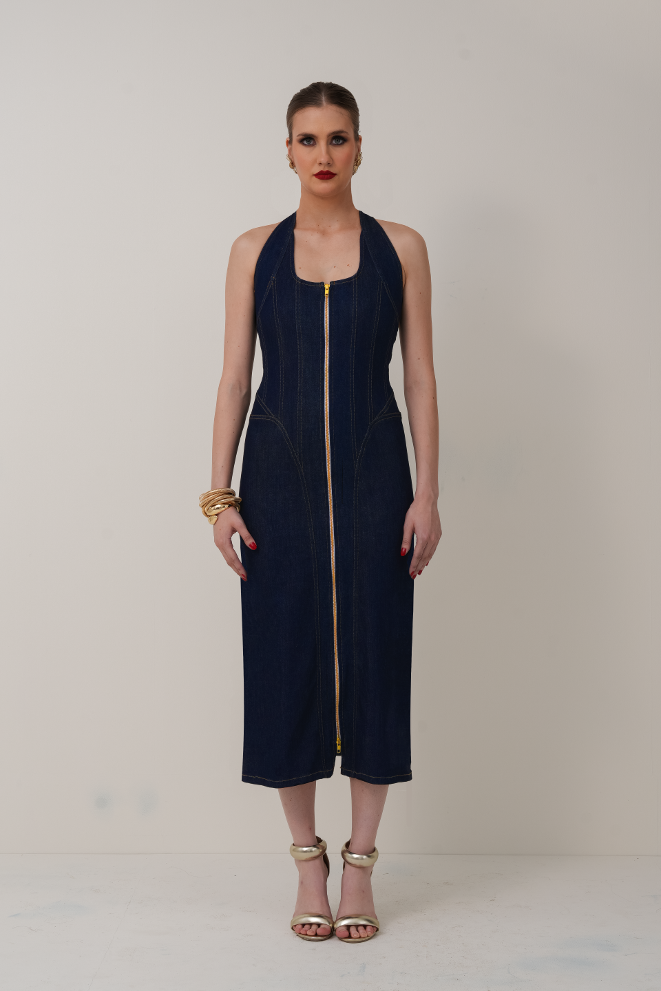 MADONNA DENIM DRESS