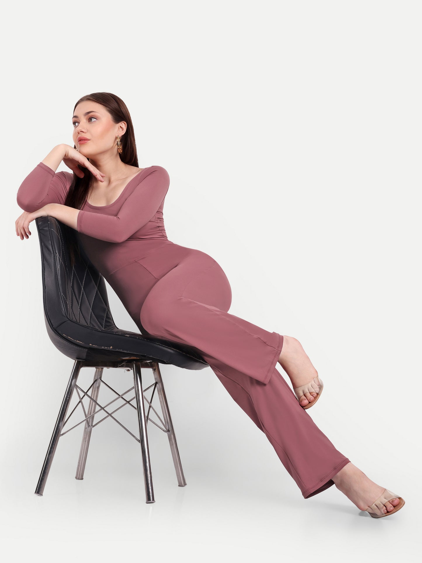 ARINA BODYSUIT IN PINK ROSE