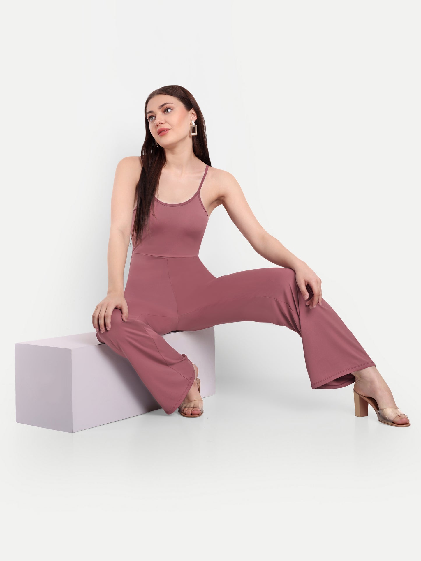 OLIVIA BODYSUIT IN PINK ROSE