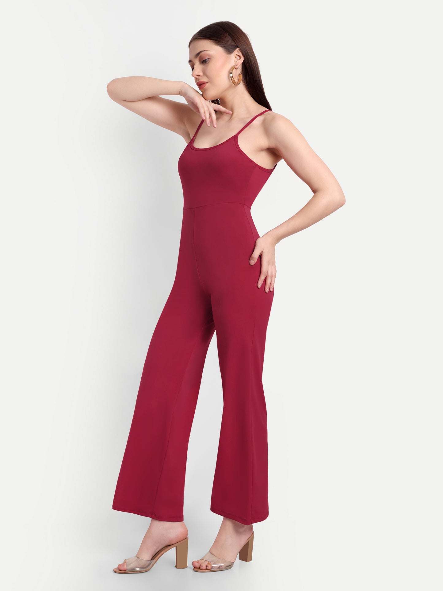 OLIVIA BODYSUIT IN SCARLET RED
