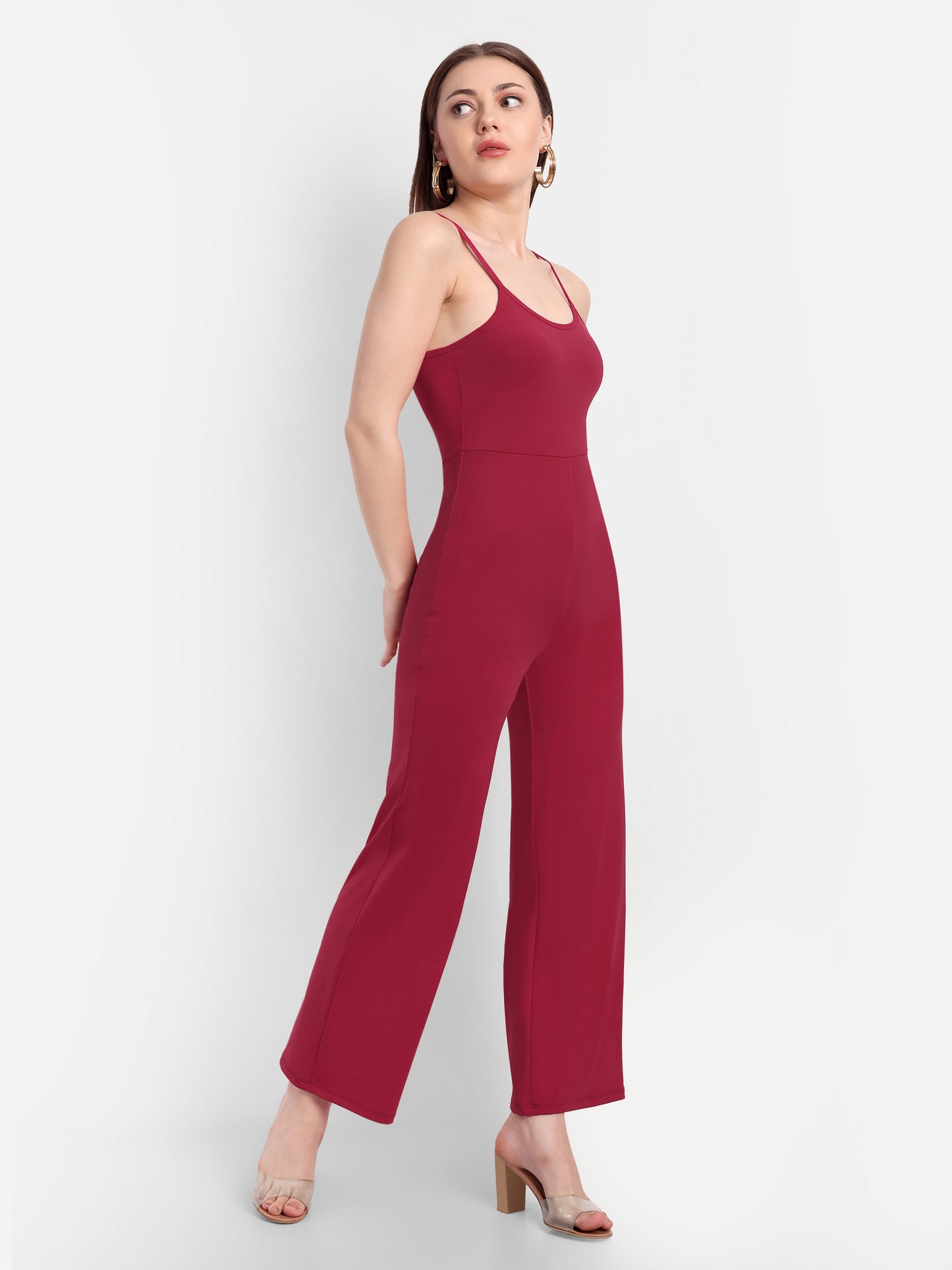 OLIVIA BODYSUIT IN SCARLET RED