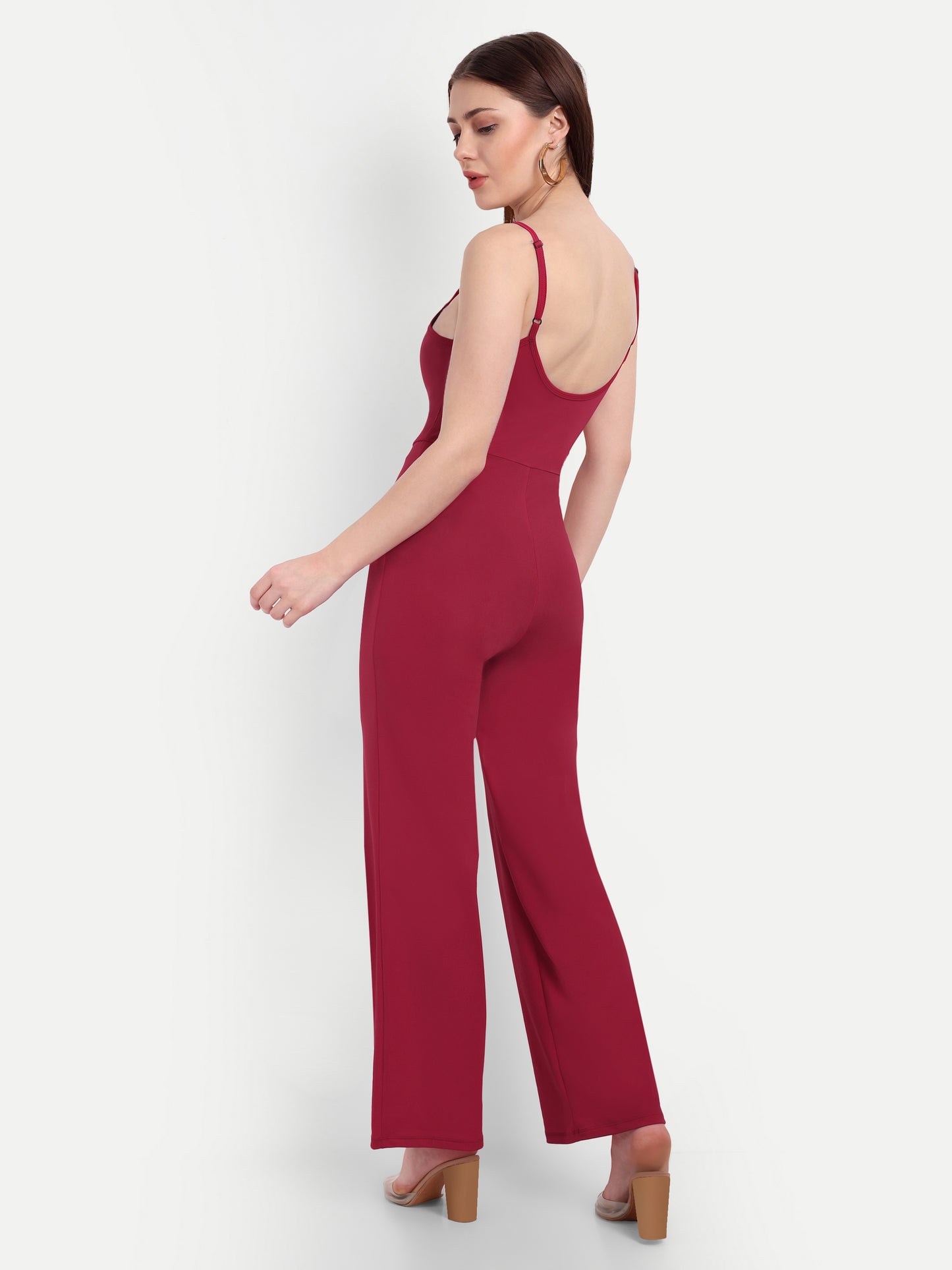 OLIVIA BODYSUIT IN SCARLET RED