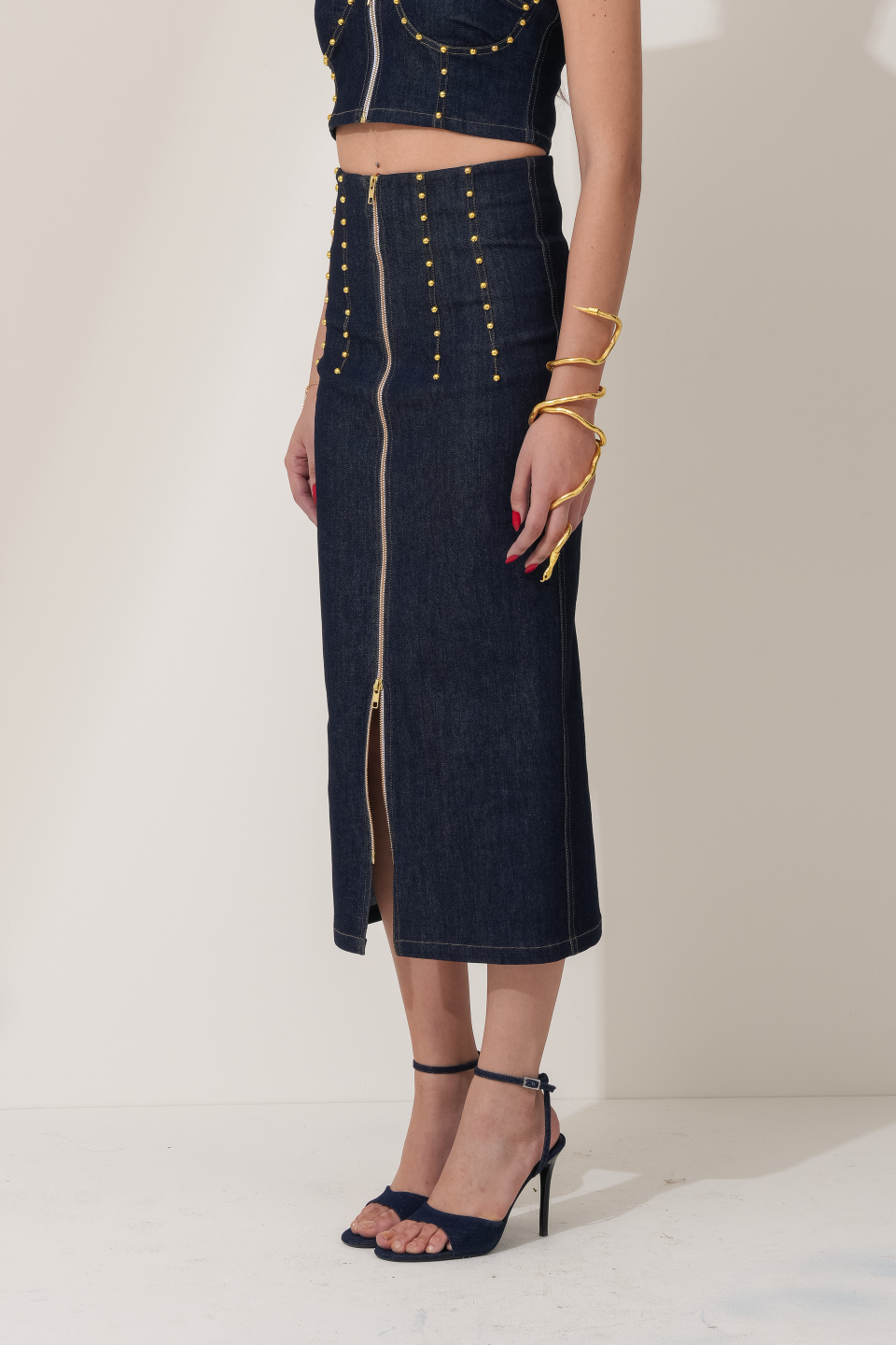Ally Studded Skirt
