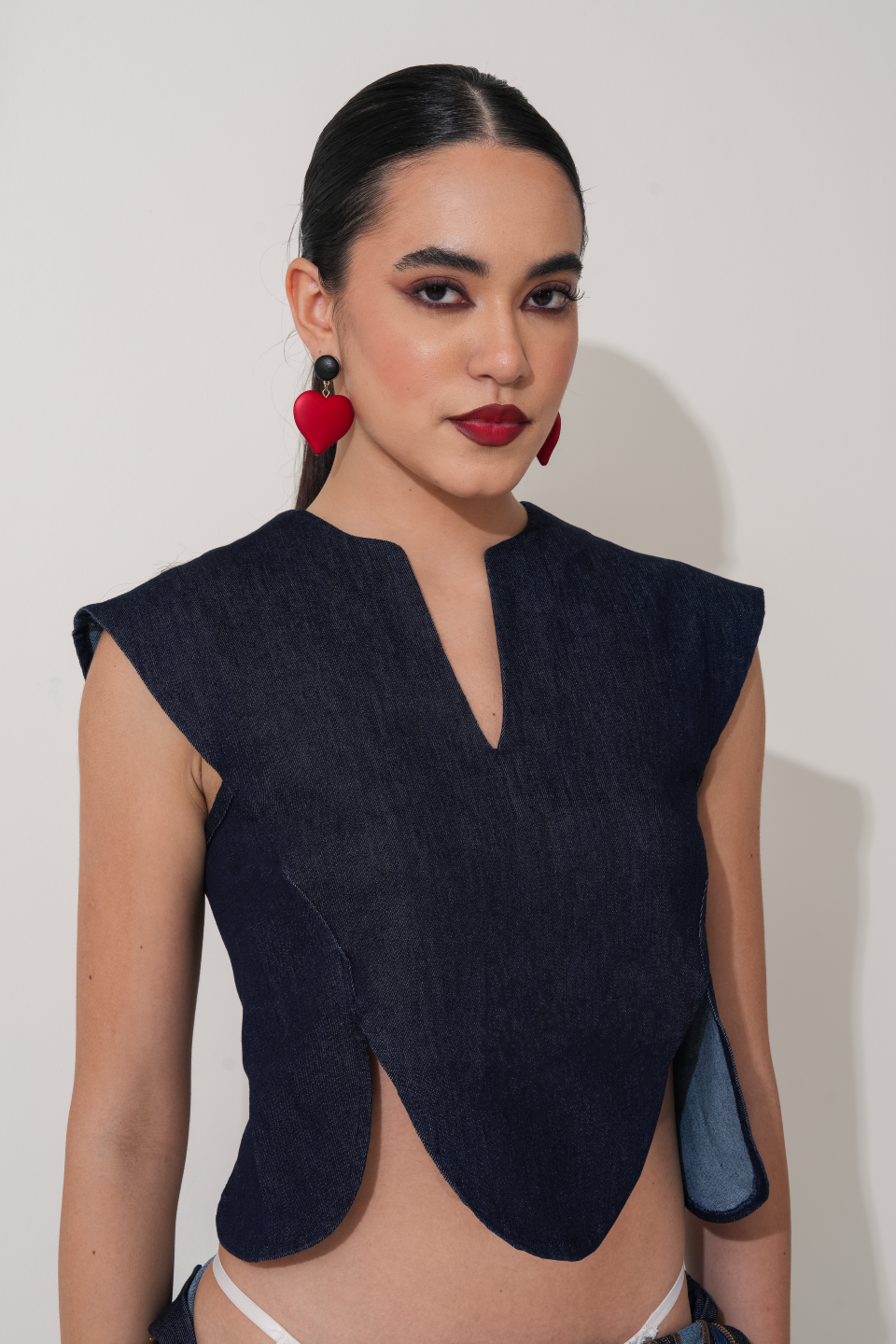 Tulip Denim Top