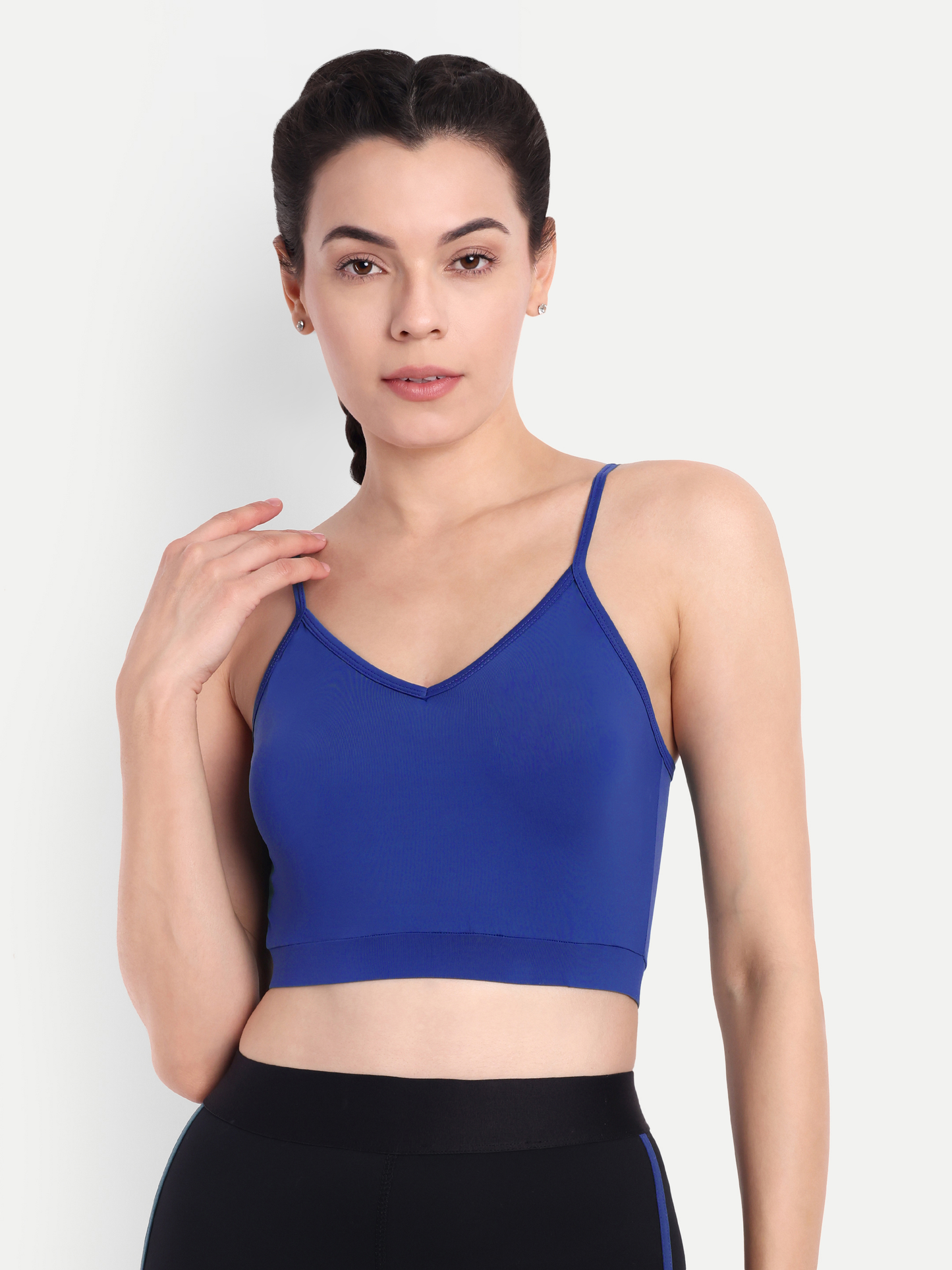 LANA SPORTS BRA IN LAPIS BLUE