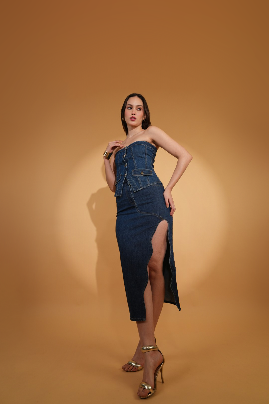 HAILEY BUTTON DOWN CORSET