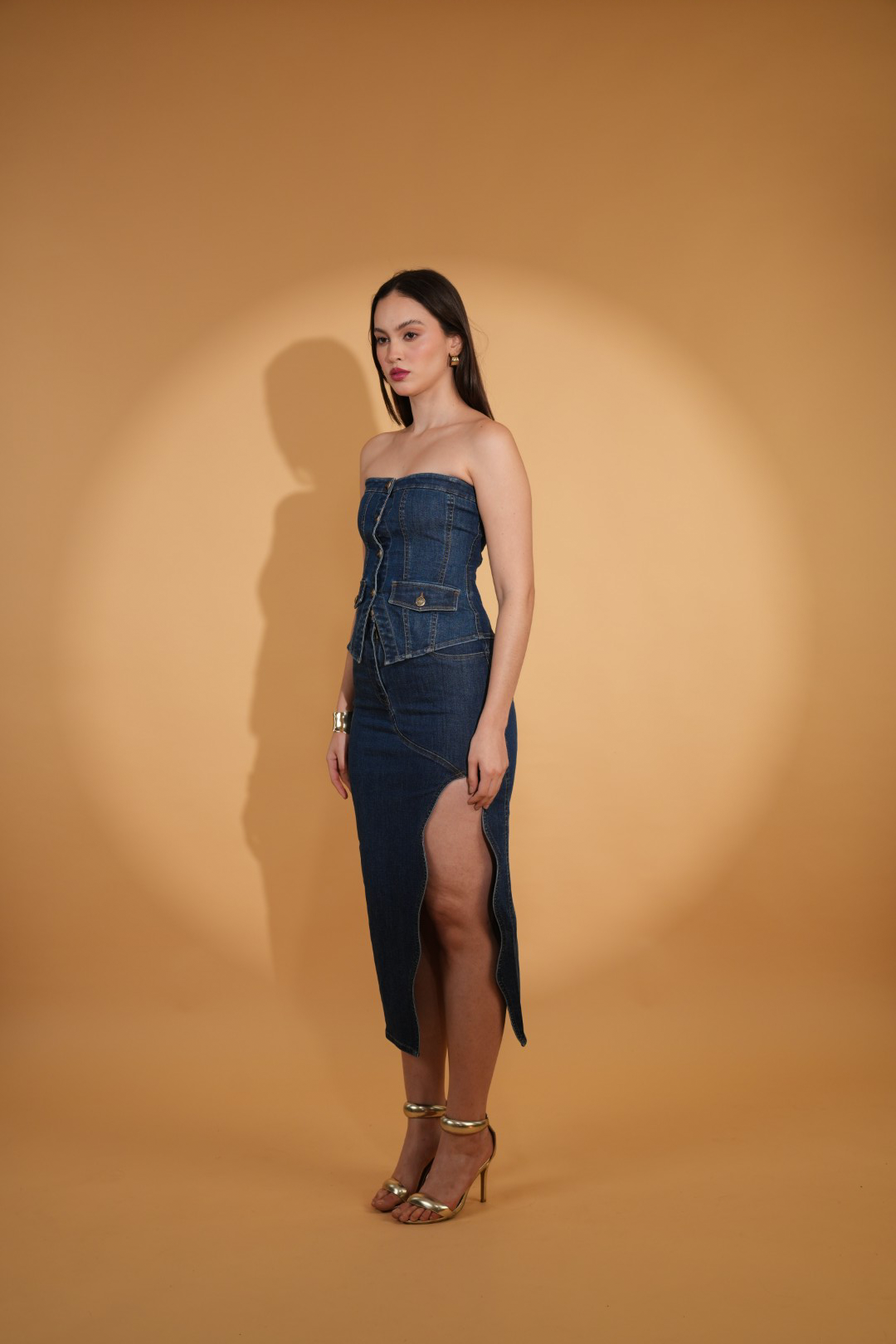 HAILEY BUTTON DOWN CORSET