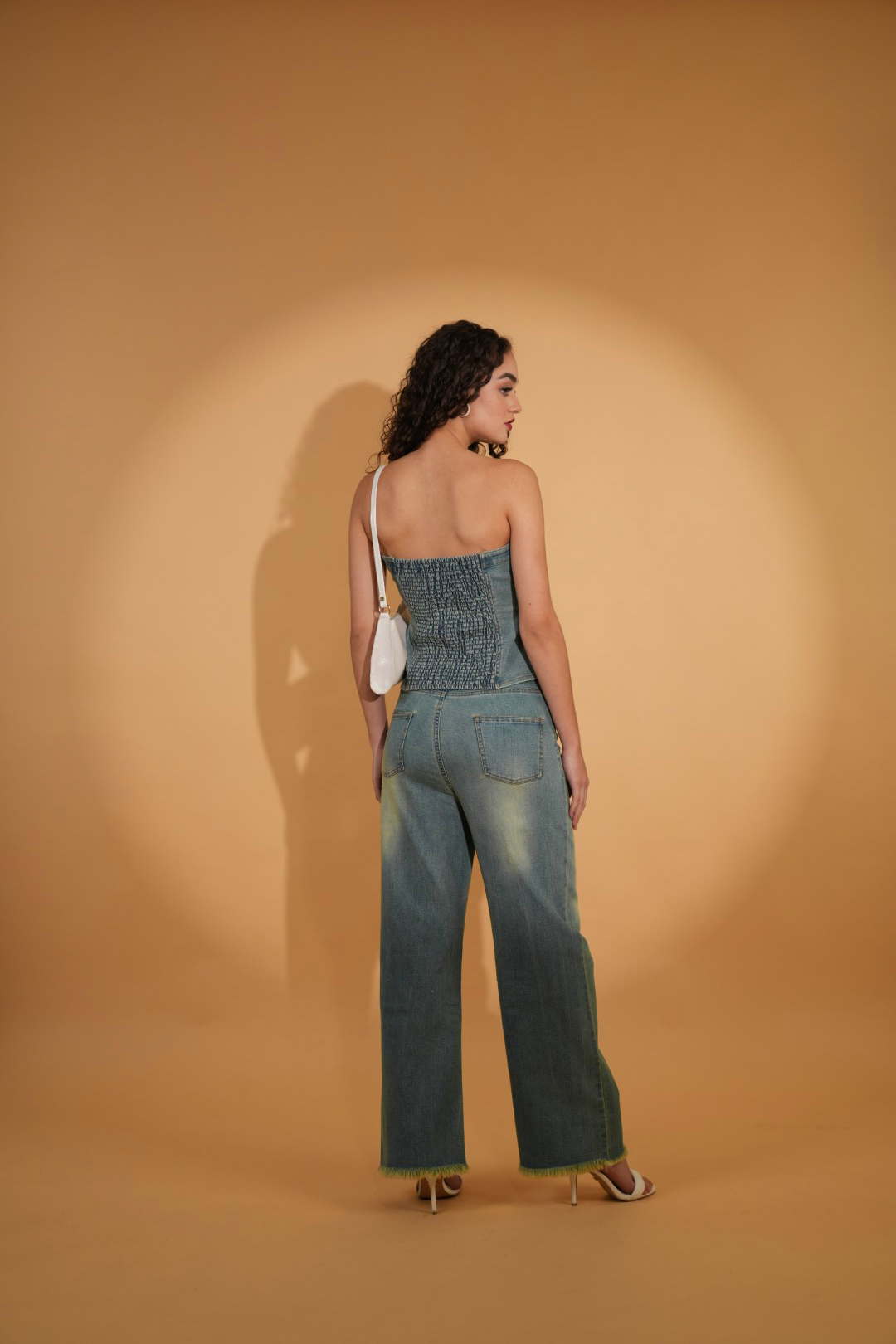 HAILEY GREEN BUTTON DOWN CORSET