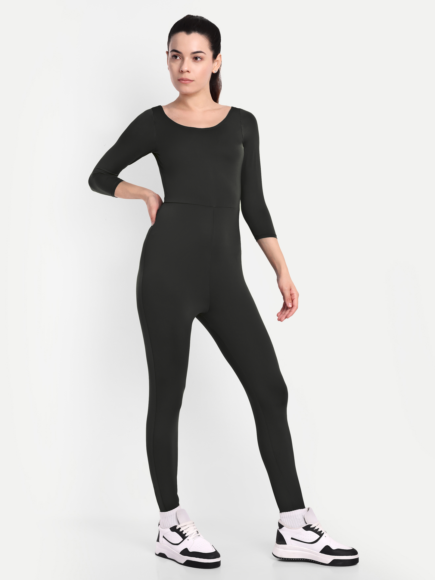 PARIS BODYSUIT IN BLACK