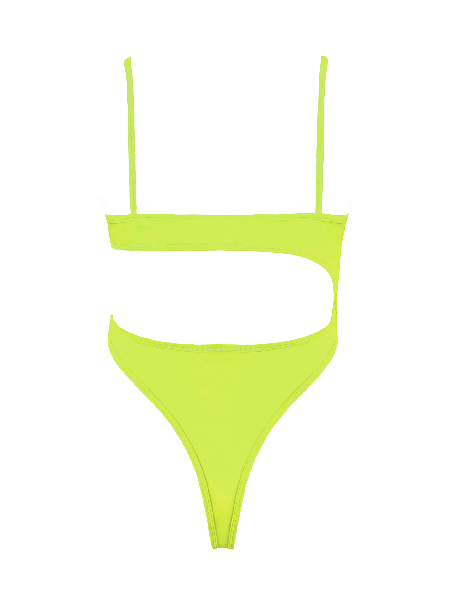 CINDY LIME SWIMSUIT WITH SARONG