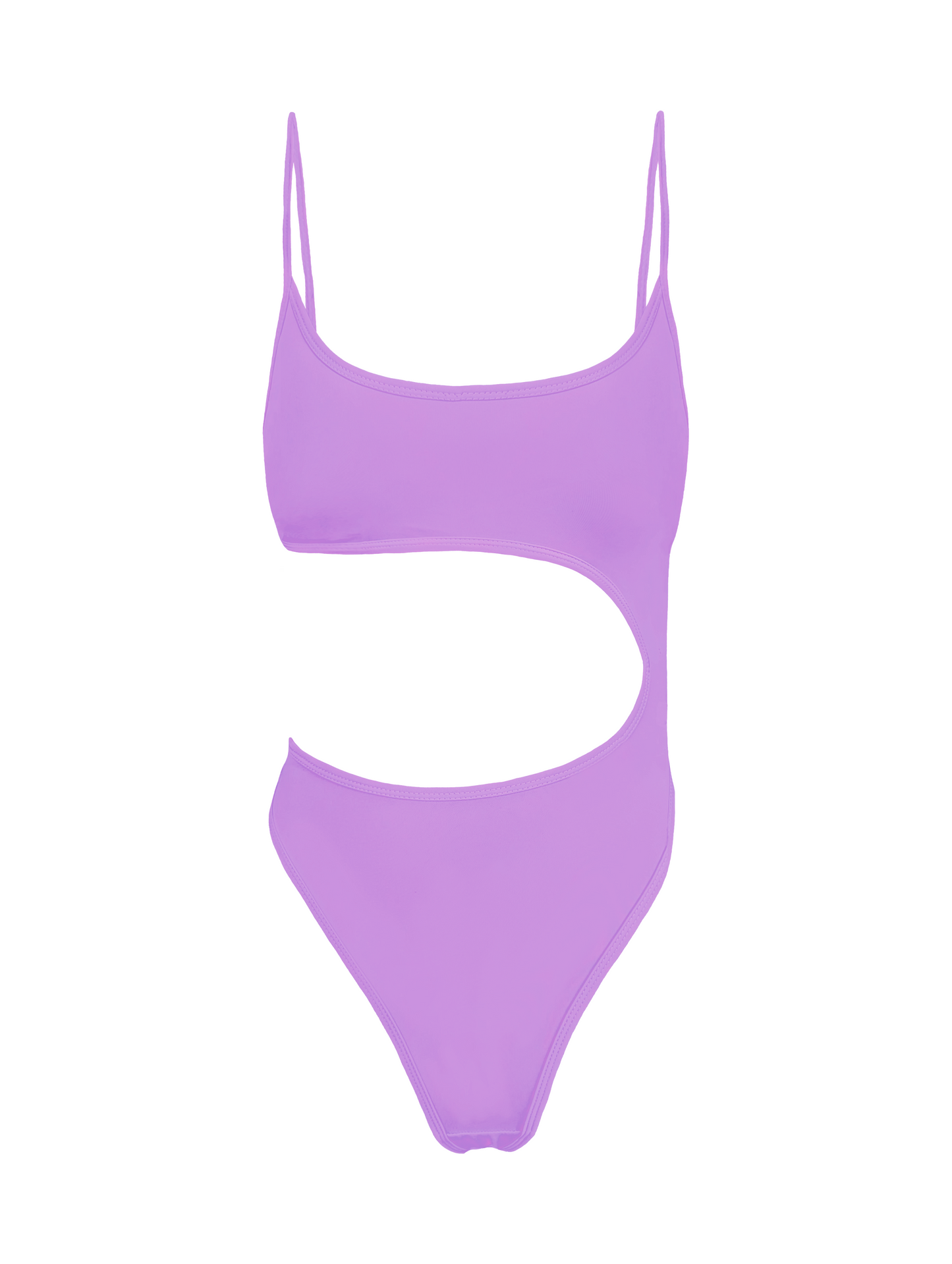 CINDY LILAC SWIMSUIT WITH SARONG