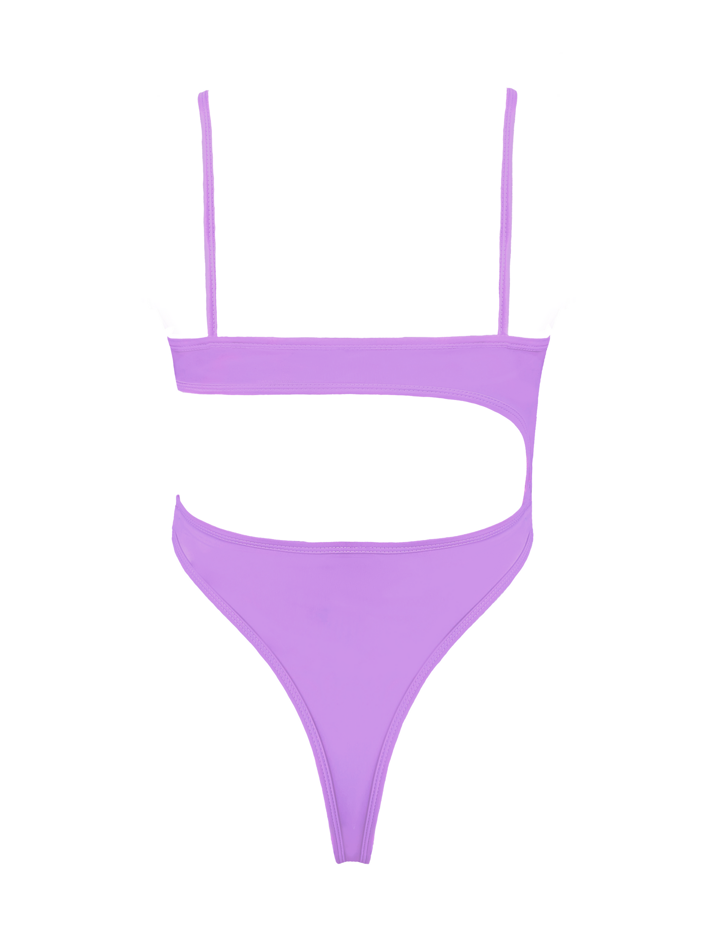 CINDY LILAC SWIMSUIT WITH SARONG