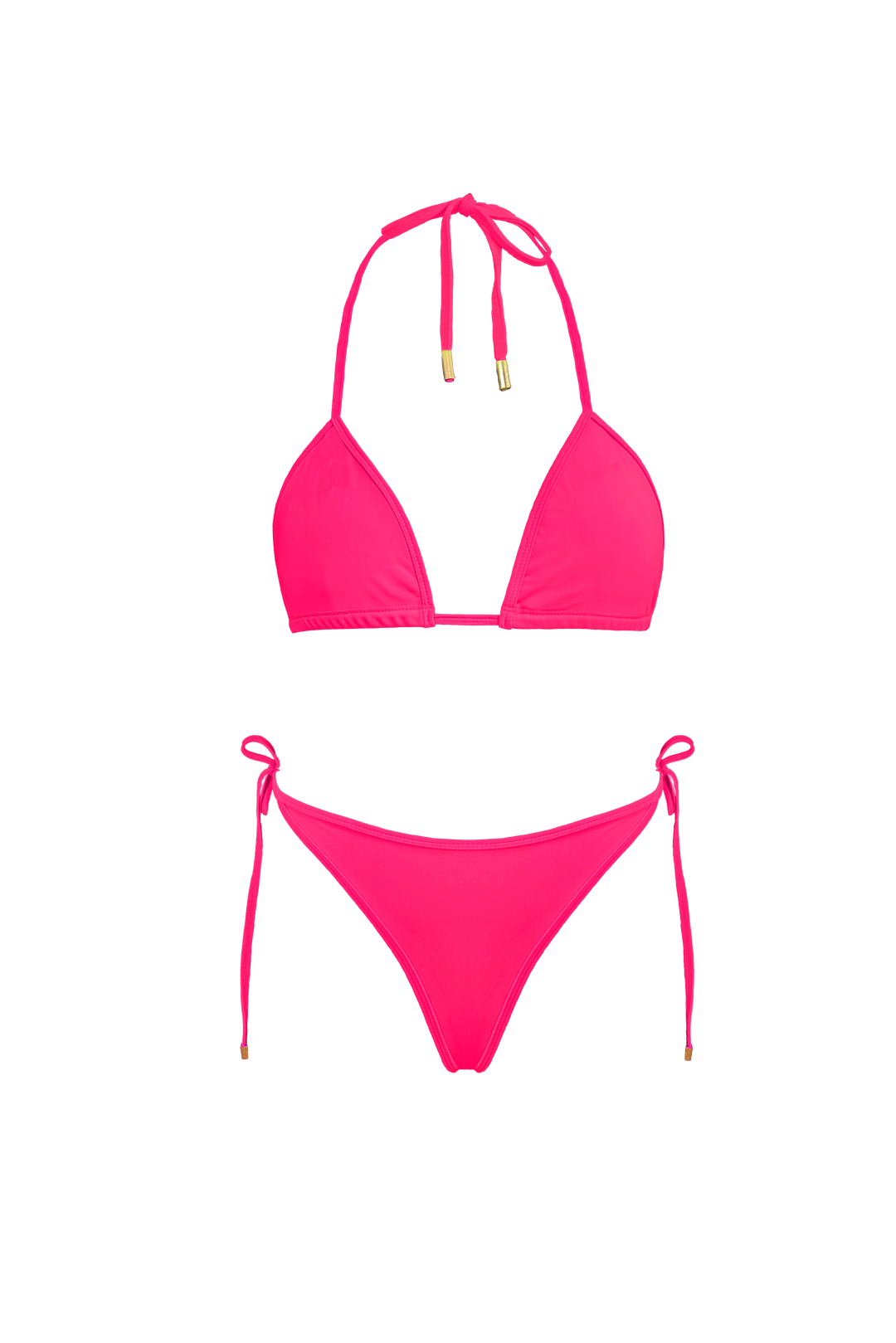EMILY TIE UP BIKINI IN LOLLIPOP WITH SARONG