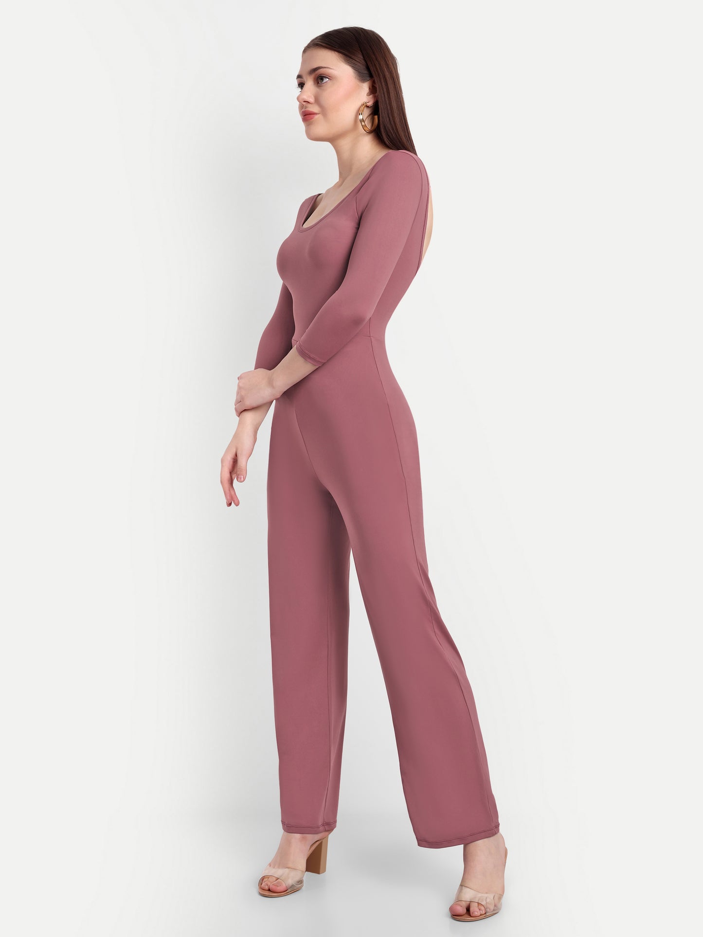 ARINA BODYSUIT IN PINK ROSE