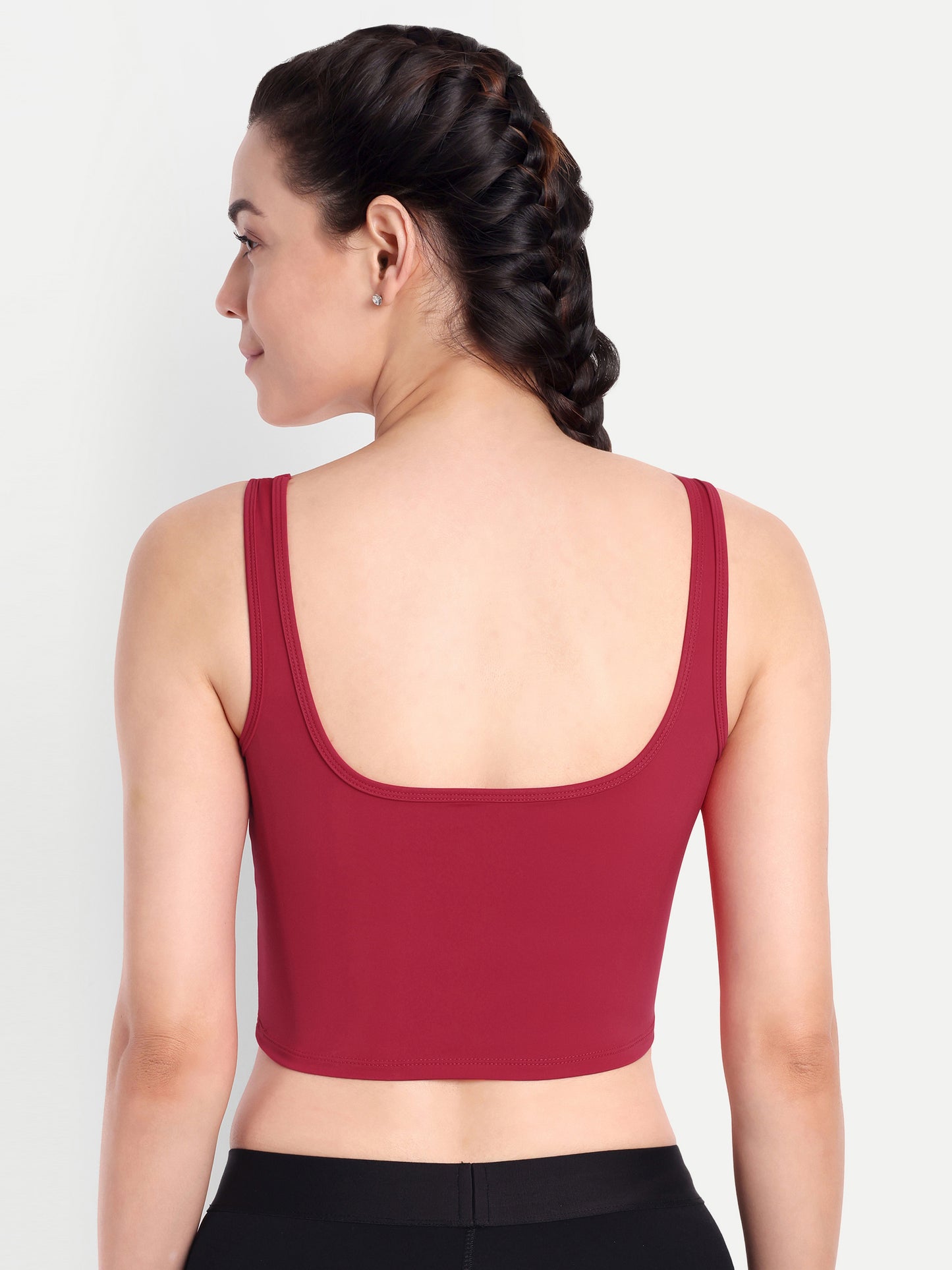 LOLA TANK TOP IN SCARLET RED